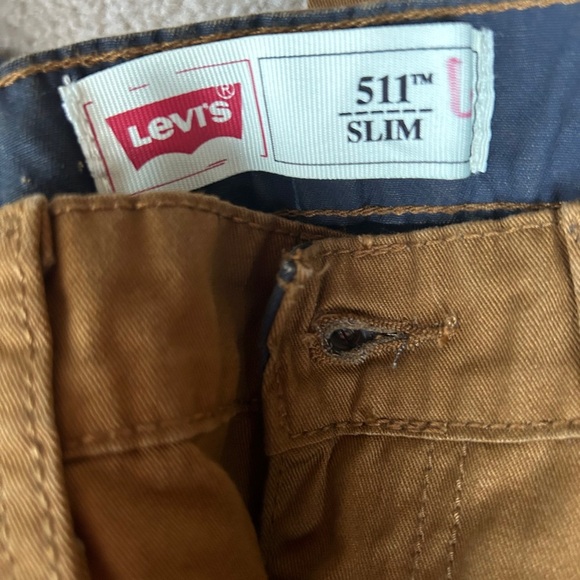 Levi’s 511 Slim Tan Pants Size 27 - Picture 4 of 6